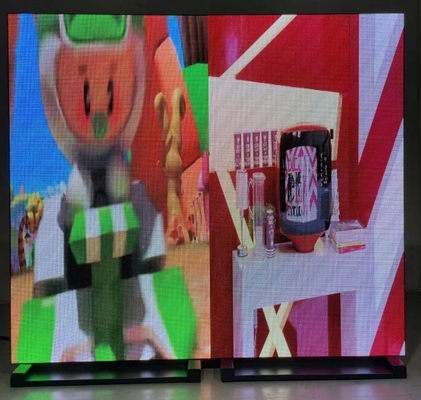 Pared video interior a todo color de P2.5 RGB LED de la exhibición enlazable de la ventana