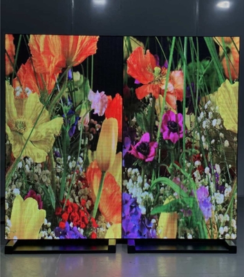Muestras de la exhibición de la ventana de P2 RGB 320X160M M LED con la demostración video