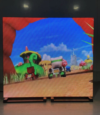 Muestras de la exhibición de la ventana de P2 RGB 320X160M M LED con la demostración video