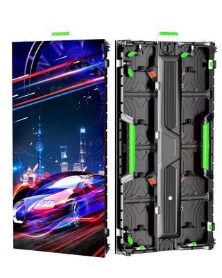 Pantalla de alquiler interior de aluminio 500x1000m m del gabinete P3.91 LED