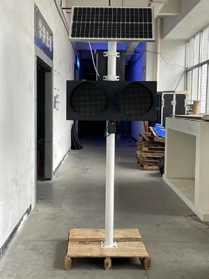 Muestra de la indicación de la batería de la pantalla LED 2000cd/m2 del radar del panel solar