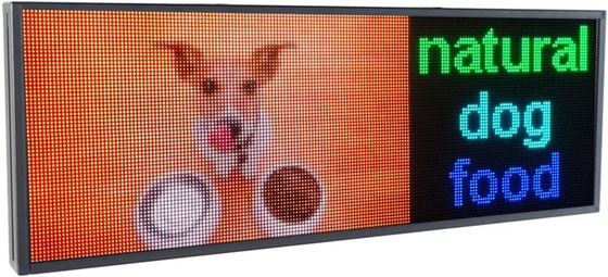 Los gráficos mandan un SMS a mostrar que la ventana al aire libre del LED firma Digitaces P5 RGB