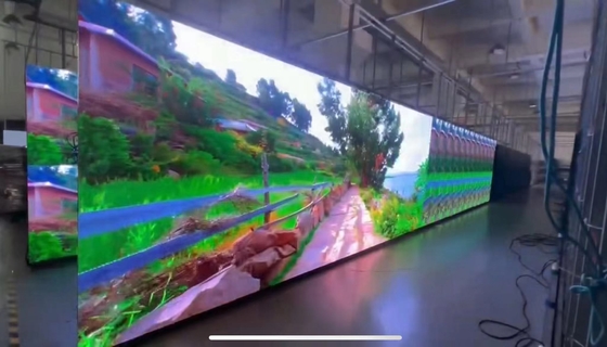 P4 que muestra video RGB pantalla LED al aire libre para el alto brillo Adveristing