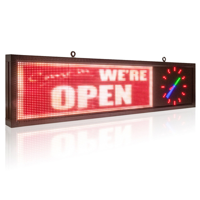 Muestras al aire libre del monumento de P10RGB LED, tablero de publicidad del LED para la tienda al por menor