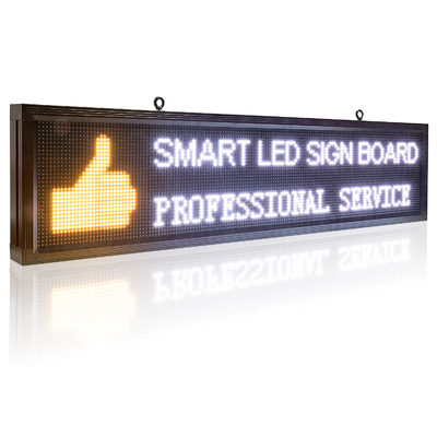 Muestra de enrollamiento programable P10 LED del tablero de publicidad de Digitaces de la tienda al aire libre