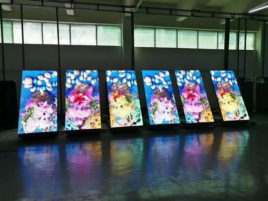 Pared video a todo color al aire libre del RGB del módulo de P6 LED con Front Service Aluminum Cabinet