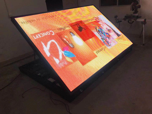 Pantalla programable de Wifi Front Service Cabinet Outdoor P10 LED para la publicidad