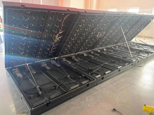 Pantalla programable de Wifi Front Service Cabinet Outdoor P10 LED para la publicidad