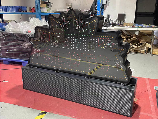 Pantalla LED modificada para requisitos particulares bilateral de SDK para la prenda impermeable al aire libre de la publicidad de la tienda