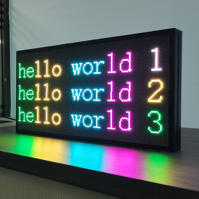 Muestras al aire libre programables de WIFI P4RGB LED Digital para la publicidad de la tienda
