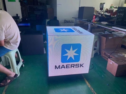 Cubo de pantalla LED de 220 V sincronizado / asíncrono