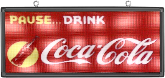 P4 240x80 Paneles de señalización LED exteriores Fuente de alimentación certificada CE / UL