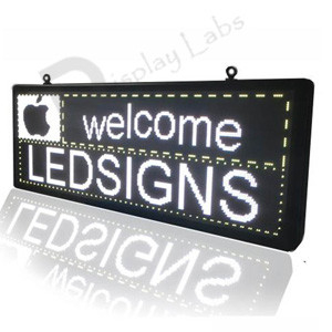 Telefono LED programable señales programables 160 * 320MM módulo LED señal de desplazamiento P10 RGB