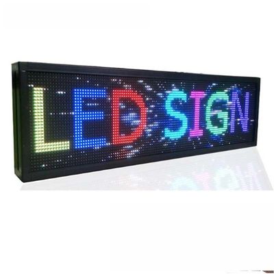 La exhibición programable de la ventana de P10 USB LED firma las muestras llevadas interiores 220V para el negocio