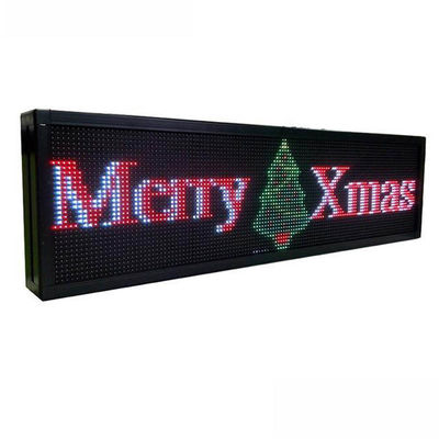 Muestras a todo color de la exhibición de la ventana de P10 P5 RGB LED para la publicidad de Windows de la tienda