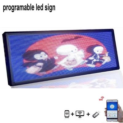 Ayuda llevada programable a todo color al aire libre de la exhibición P5 USB de las muestras de SMD