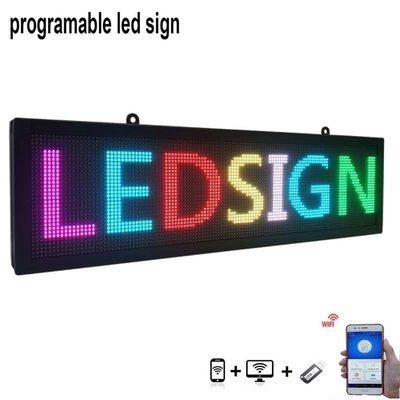 220V al aire libre LED que enrollaba la tablilla de anuncios P5 llevó la muestra para la ventana trasera del coche