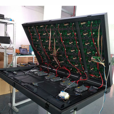 Muestras del monumento LED de la FCC, muestra del mensaje de la echada 10m m Digitaces del pixel