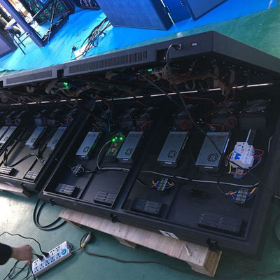 El monumento de aluminio LED del gabinete firma el certificado de la FCC ROHS del color del RGB