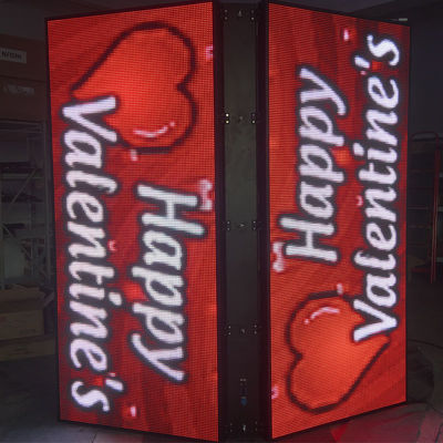 Pantalla de P10 IP67 Front Access LED, muestras de publicidad al aire libre del CE LED