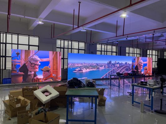 0.48kg llevó la pared video de la exhibición, P2.5 llevó el panel para el estudio de la TV