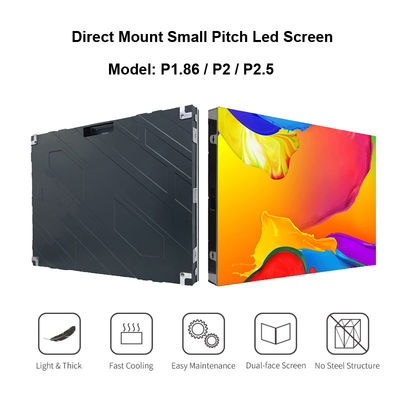 P2 Front Service Led Display, pared video 160000dots del RGB LED