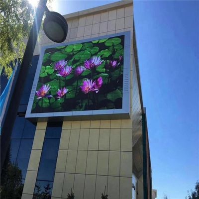 5500 liendre LED al aire libre que hace publicidad de la exhibición, pantalla de visualización de pared de P6 LED al aire libre