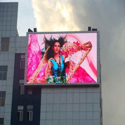 5500 liendre LED al aire libre que hace publicidad de la exhibición, pantalla de visualización de pared de P6 LED al aire libre