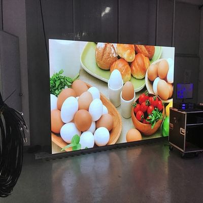 pantalla de alquiler interior de 500x500m m LED, P3.91 pared del fondo LED
