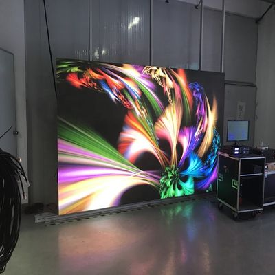 Pared video de alquiler de 1R1G1B LED, alquiler de la pantalla de la pantalla LED P4.81
