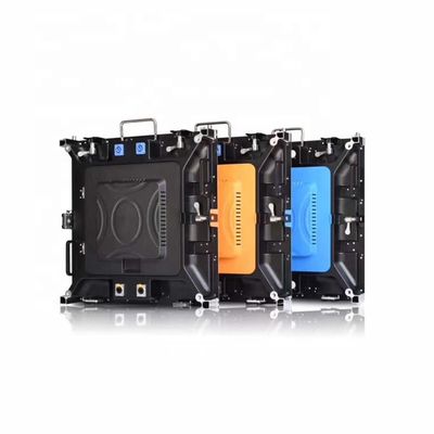 La pantalla de alquiler interior a todo color 128x128 de P3.91 LED puntea la pared llevada etapa del CE