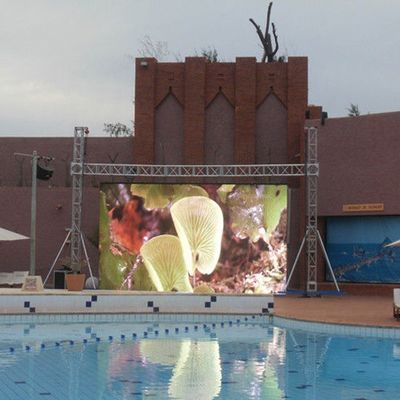 65536 puntos del alquiler grande al aire libre de la pantalla, cartelera llevada plegable de la exhibición
