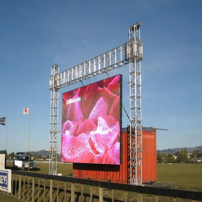 65536 puntos del alquiler grande al aire libre de la pantalla, cartelera llevada plegable de la exhibición
