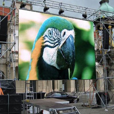 alquiler al aire libre de la pantalla de vídeo del 10ftx12ft instalado fácilmente para la etapa