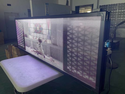 Muestras al aire libre de Front Opening P10 RGB SMD3535 LED Digital