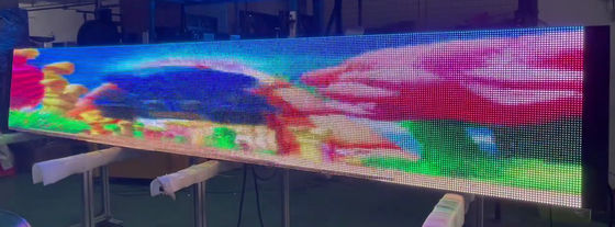 reproducción de vídeo IP65 de 48X300 P6.67 RGB LED con el regulador de Nova TB2
