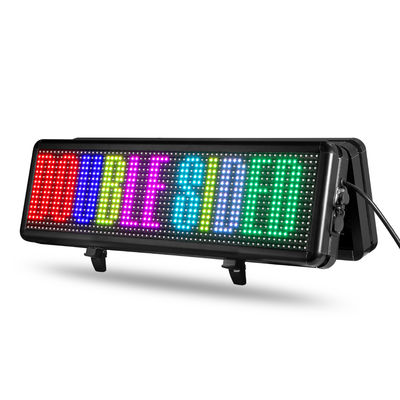 Muestras al aire libre echadas a un lado dobles del indicador digital de P10 RGB LED para la publicidad