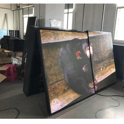 El doble al aire libre de la pantalla de Front Service LED del gabinete de P3 P4 P5 P8 P10 echó a un lado