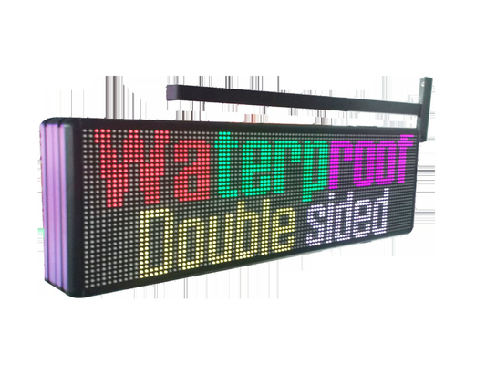 Muestras de enrollamiento programables a todo color del RGB LED para la publicidad de la tienda