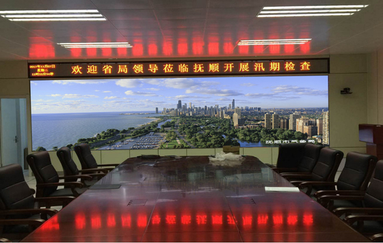Gabinete de aluminio fijo interior de alta resolución de la pantalla 640*480 de P1.25mm LED