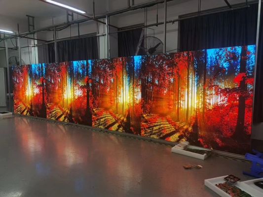 Pantalla de visualización llevada interior P1.667 con el gabinete de aluminio de 640 x de 480m m