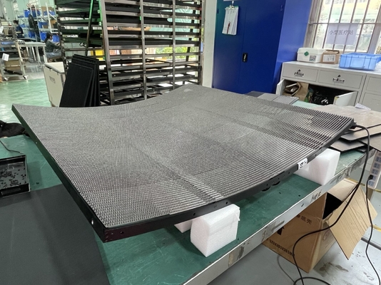 Cilindro P3.9 - exhibición transparente de la estrella LED de 7,8 naciones