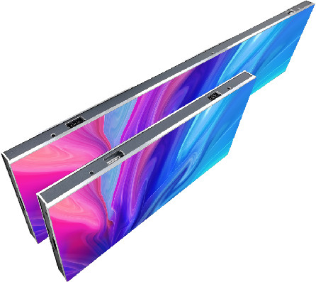 reproducción de vídeo interior de 600mcd/m2 LED con el gabinete de 1000x250m m