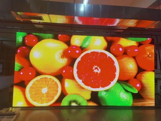 reproducción de vídeo interior de 600mcd/m2 LED con el gabinete de 1000x250m m