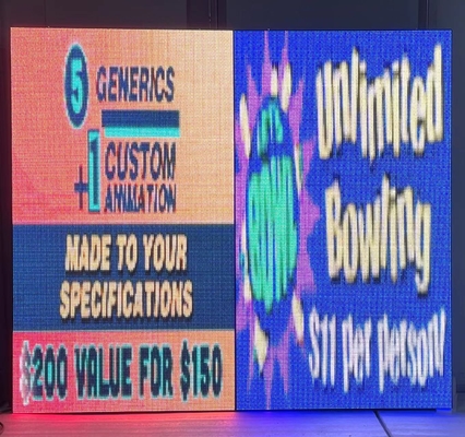 Pantalla LED de la ventana de vidrio de PSE P3RGB para las tiendas del restaurante y de la marca