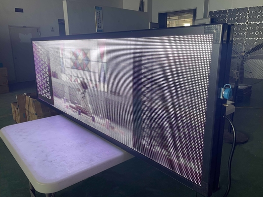 Instalación programable video 600w de la ventana del tablero P10 de la muestra del LED