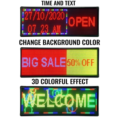 Muestras al aire libre de Digitaces LED los 30m, los 64x64cm LED que hacen publicidad de la exhibición