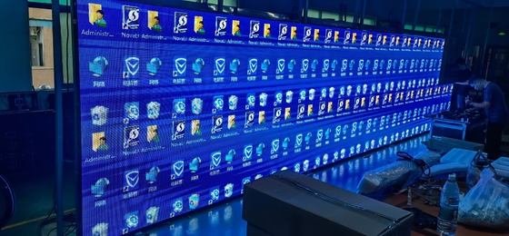La publicidad de la pantalla P3.91 fijó el tablero del gabinete de la pantalla LED 500x1000