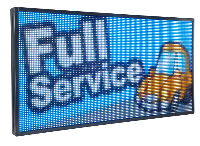 1R1G1B Display publicitario LED exterior impermeable para cafetería / restaurante