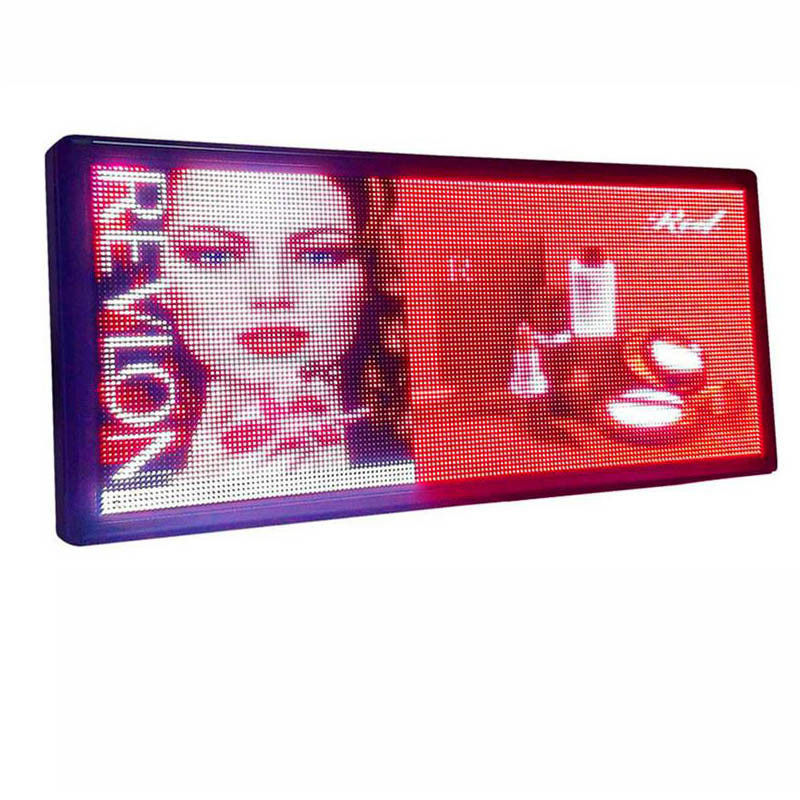 Las muestras de la exhibición de la ventana del mensaje de publicidad LED suben a voltaje a todo color de 110V 220V